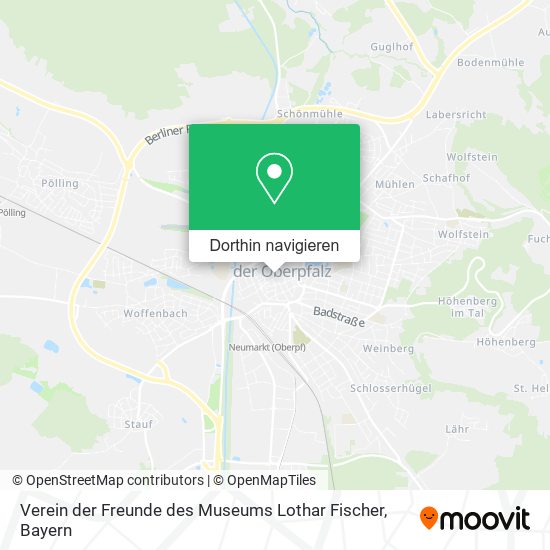 Verein der Freunde des Museums Lothar Fischer Karte