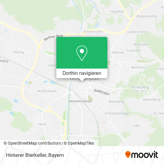 Hinterer Bierkeller Karte