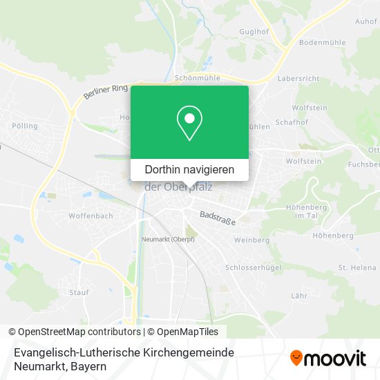 Evangelisch-Lutherische Kirchengemeinde Neumarkt Karte