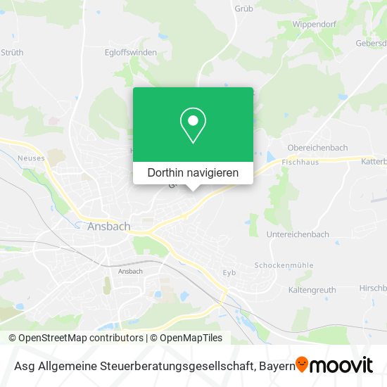 Asg Allgemeine Steuerberatungsgesellschaft Karte