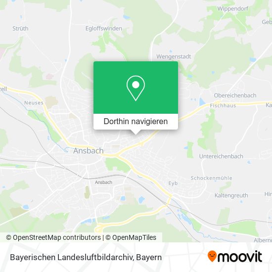 Bayerischen Landesluftbildarchiv Karte