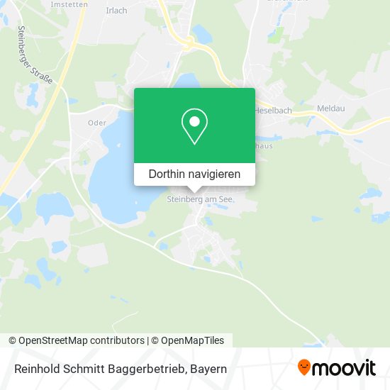 Reinhold Schmitt Baggerbetrieb Karte