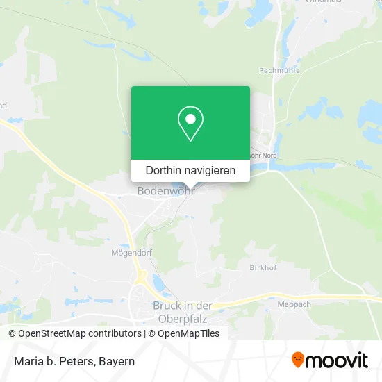 Maria b. Peters Karte