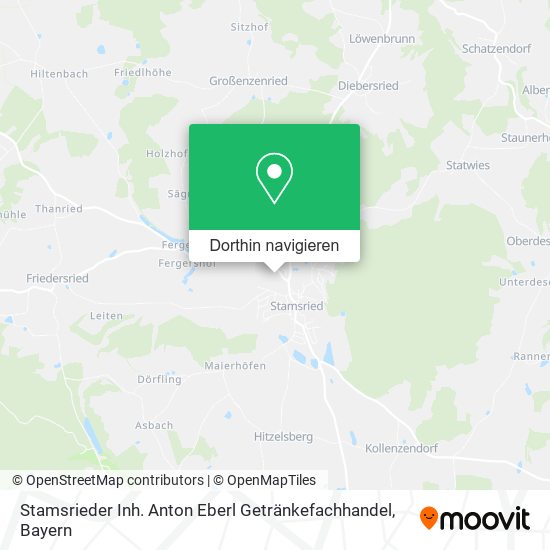 Stamsrieder Inh. Anton Eberl Getränkefachhandel Karte