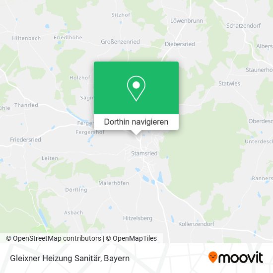 Gleixner Heizung Sanitär Karte