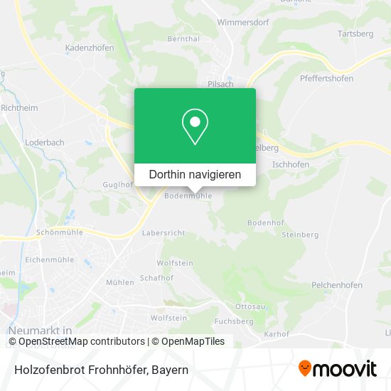 Holzofenbrot Frohnhöfer Karte