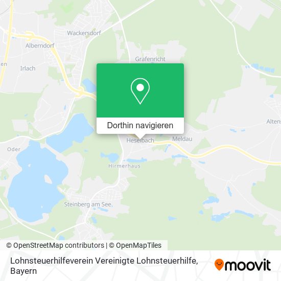 Lohnsteuerhilfeverein Vereinigte Lohnsteuerhilfe Karte