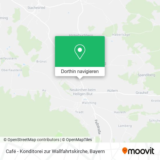 Café - Konditorei zur Wallfahrtskirche Karte
