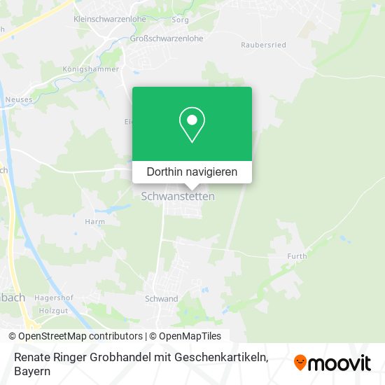 Renate Ringer Grobhandel mit Geschenkartikeln Karte