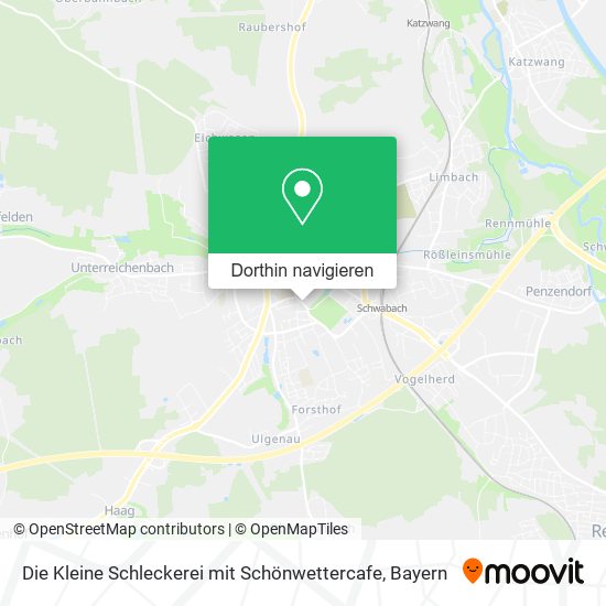 Die Kleine Schleckerei mit Schönwettercafe Karte