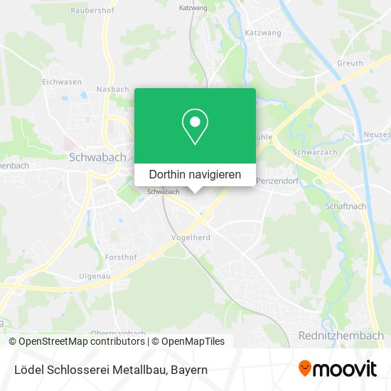 Lödel Schlosserei Metallbau Karte