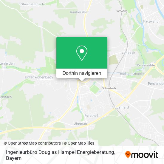 Ingenieurbüro Douglas Hampel Energieberatung Karte