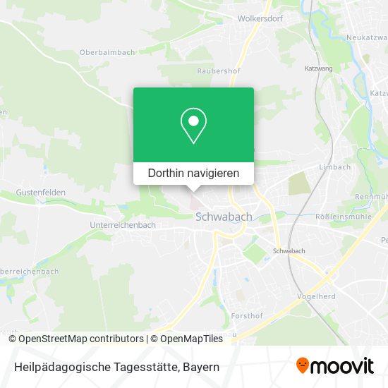 Heilpädagogische Tagesstätte Karte