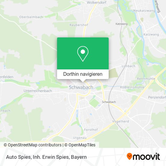 Auto Spies, Inh. Erwin Spies Karte