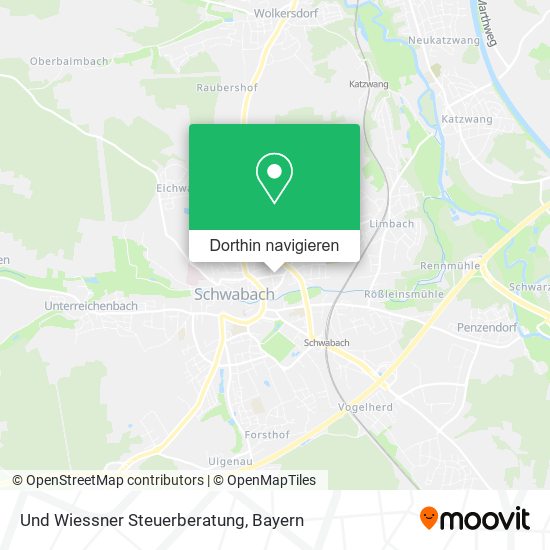 Und Wiessner Steuerberatung Karte