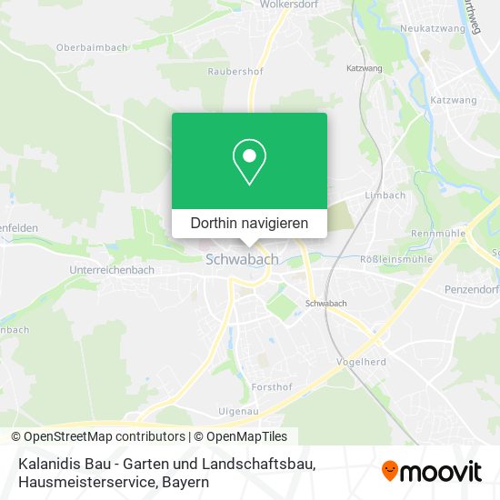 Kalanidis Bau - Garten und Landschaftsbau, Hausmeisterservice Karte