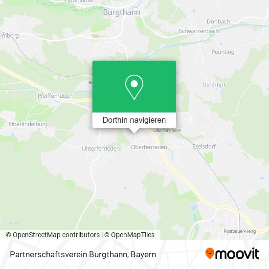 Partnerschaftsverein Burgthann Karte