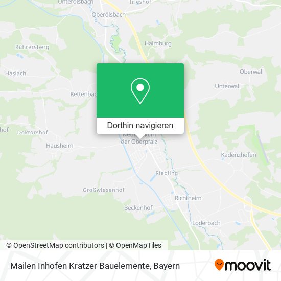 Mailen Inhofen Kratzer Bauelemente Karte