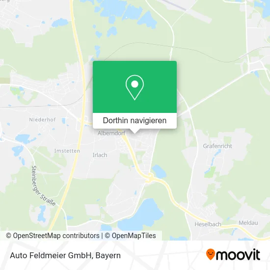 Auto Feldmeier GmbH Karte