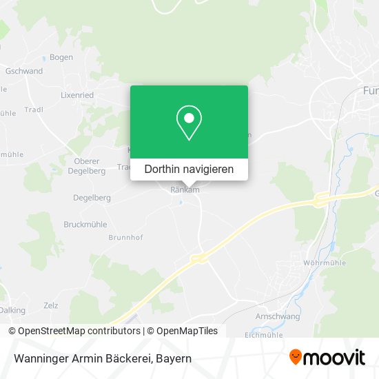 Wanninger Armin Bäckerei Karte
