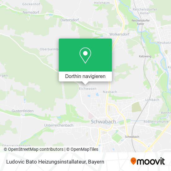 Ludovic Bato Heizungsinstallateur Karte