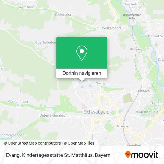 Evang. Kindertagesstätte St. Matthäus Karte