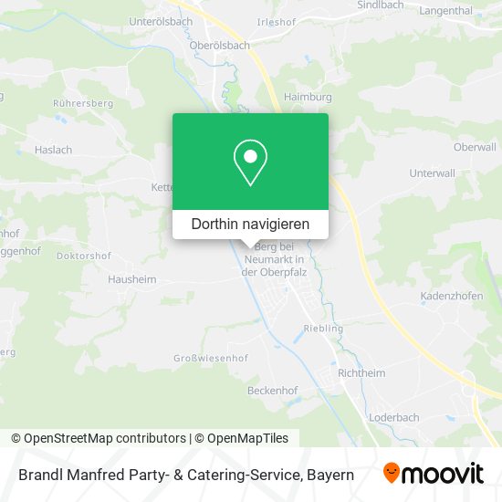 Brandl Manfred Party- & Catering-Service Karte