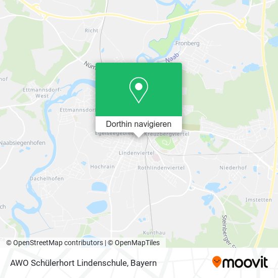AWO Schülerhort Lindenschule Karte