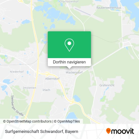 Surfgemeinschaft Schwandorf Karte