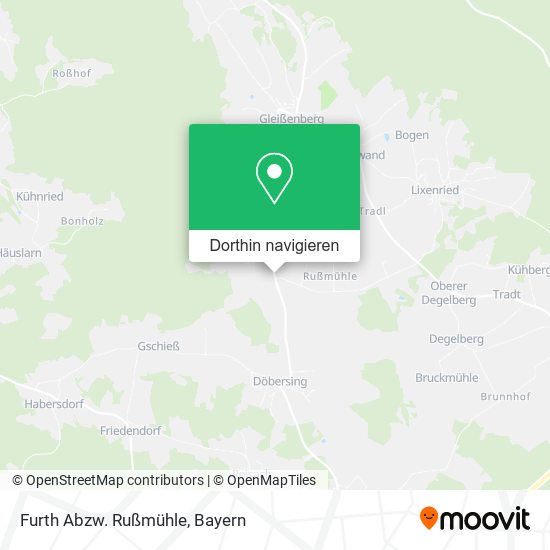 Furth Abzw. Rußmühle Karte