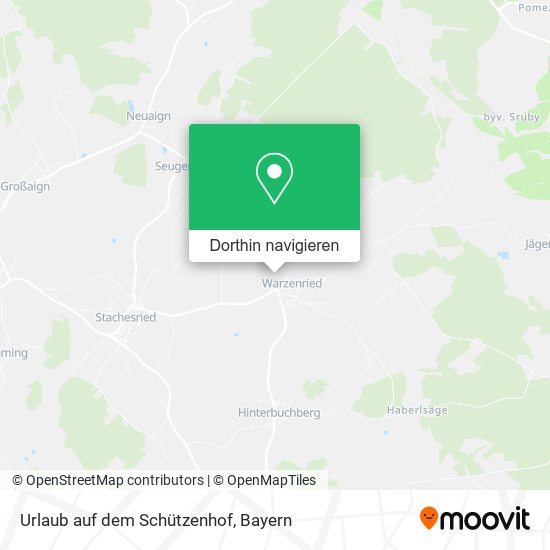 Urlaub auf dem Schützenhof Karte