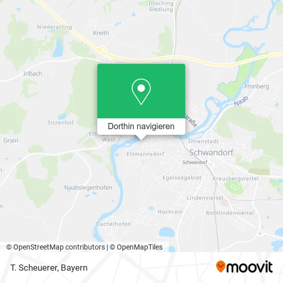 T. Scheuerer Karte