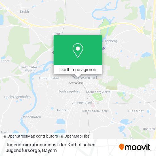 Jugendmigrationsdienst der Katholischen Jugendfürsorge Karte