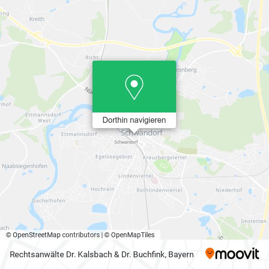 Rechtsanwälte Dr. Kalsbach & Dr. Buchfink Karte