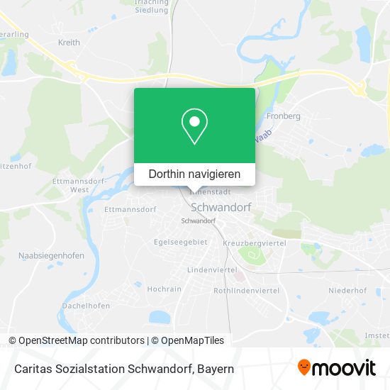 Caritas Sozialstation Schwandorf Karte
