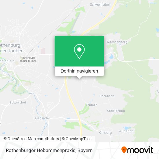 Rothenburger Hebammenpraxis Karte