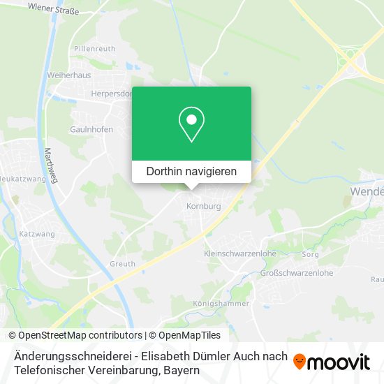 Änderungsschneiderei - Elisabeth Dümler Auch nach Telefonischer Vereinbarung Karte