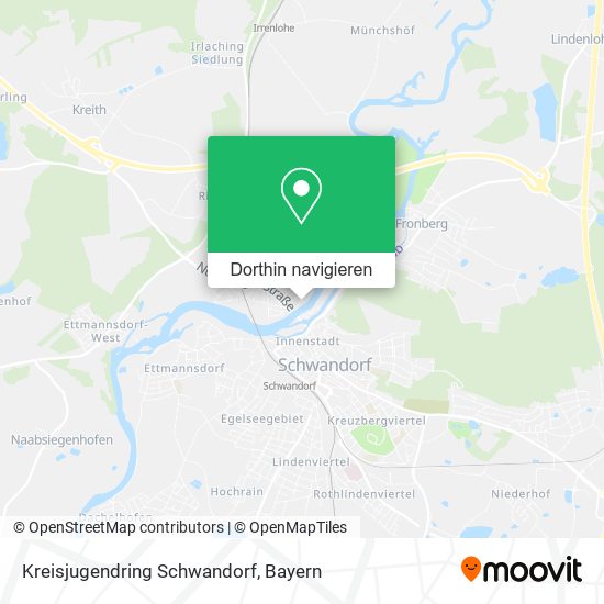 Kreisjugendring Schwandorf Karte