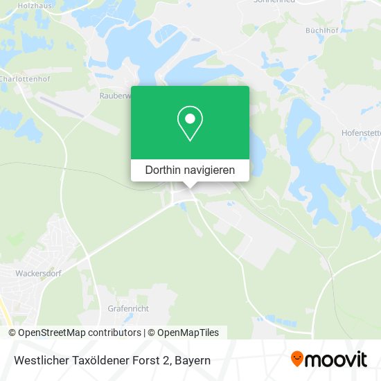Westlicher Taxöldener Forst 2 Karte