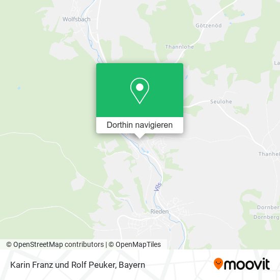 Karin Franz und Rolf Peuker Karte