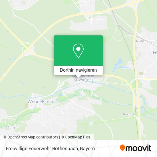 Freiwillige Feuerwehr Röthenbach Karte