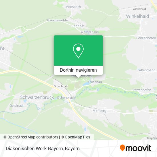Diakonischen Werk Bayern Karte