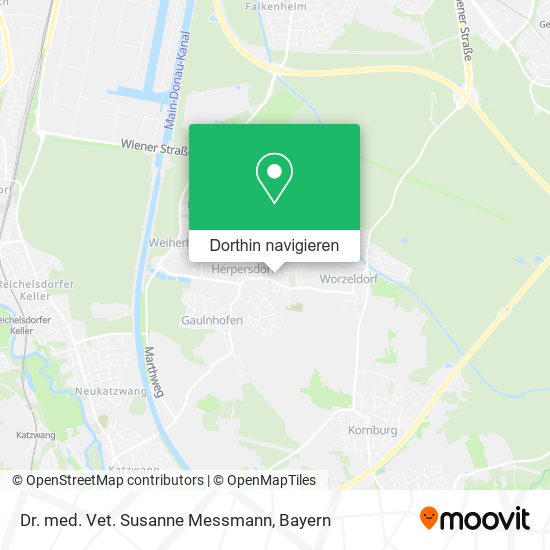 Dr. med. Vet. Susanne Messmann Karte