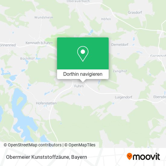 Obermeier Kunststoffzäune Karte