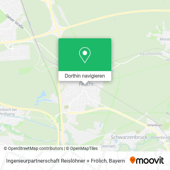Ingenieurpartnerschaft Reislöhner + Frölich Karte