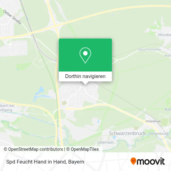 Spd Feucht Hand in Hand Karte