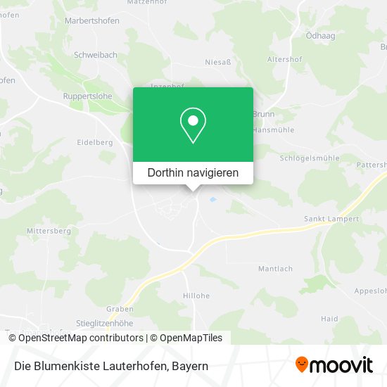 Die Blumenkiste Lauterhofen Karte