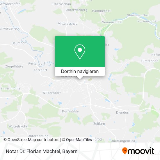 Notar Dr. Florian Mächtel Karte