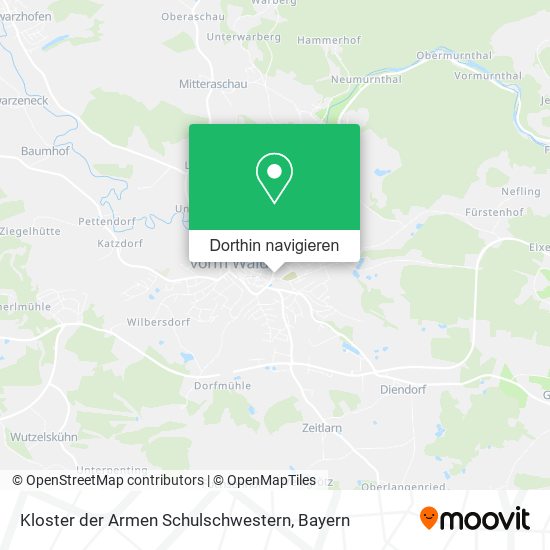 Kloster der Armen Schulschwestern Karte