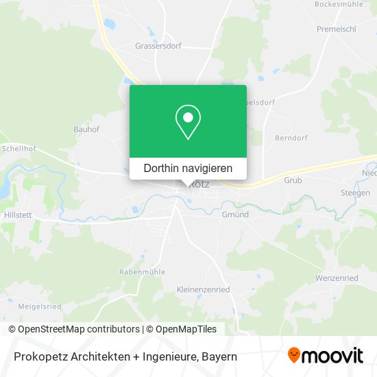 Prokopetz Architekten + Ingenieure Karte